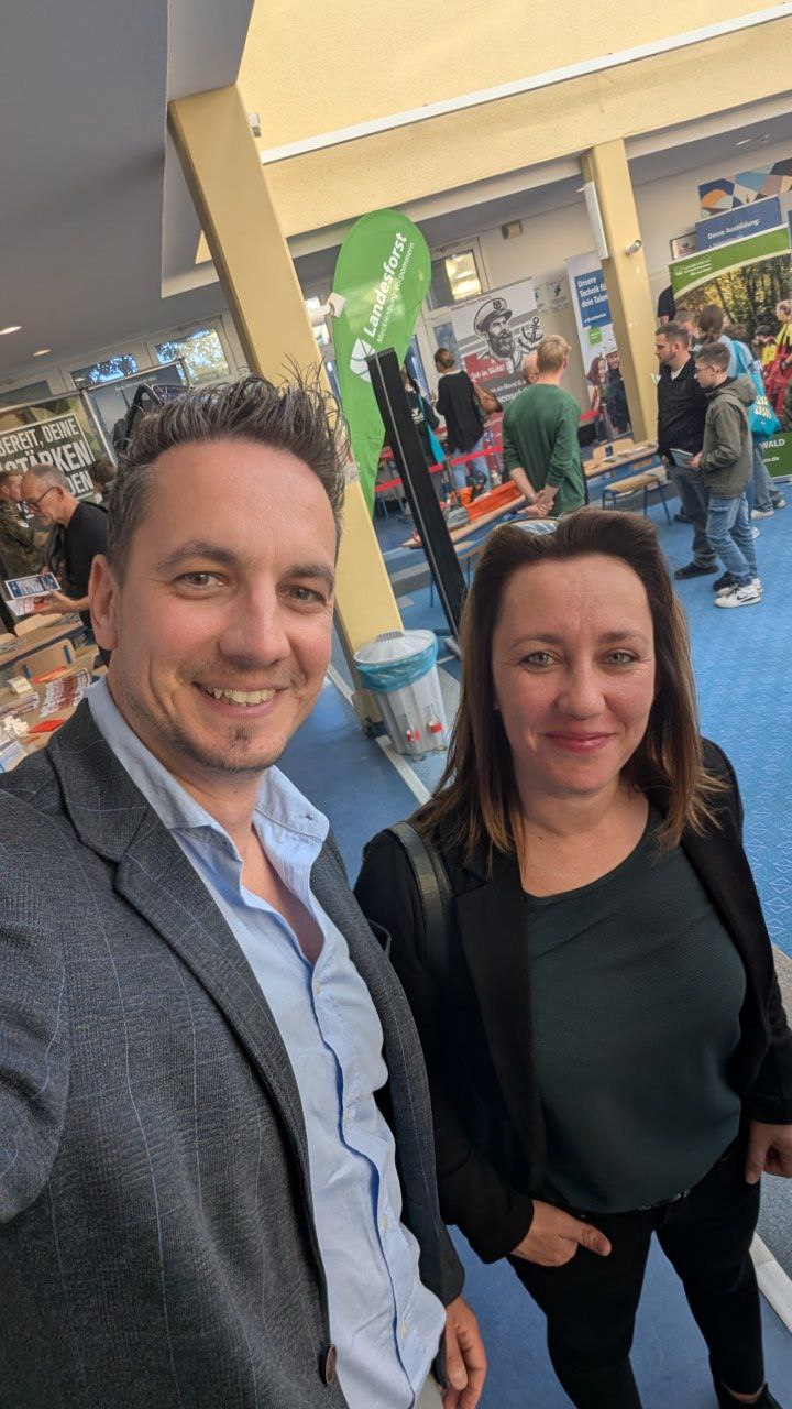 Heute: Besuch der Malchower Jobmesse – 24.09.2025 photo 2025 09 25 11 26 15