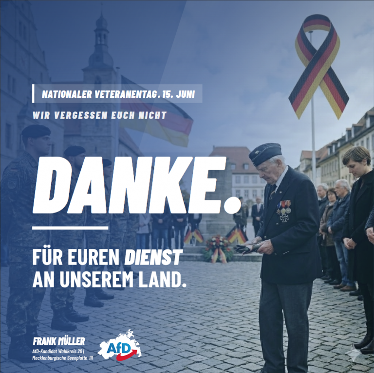 Nationaler Veteranentag: Anerkennung ist Ehrensache