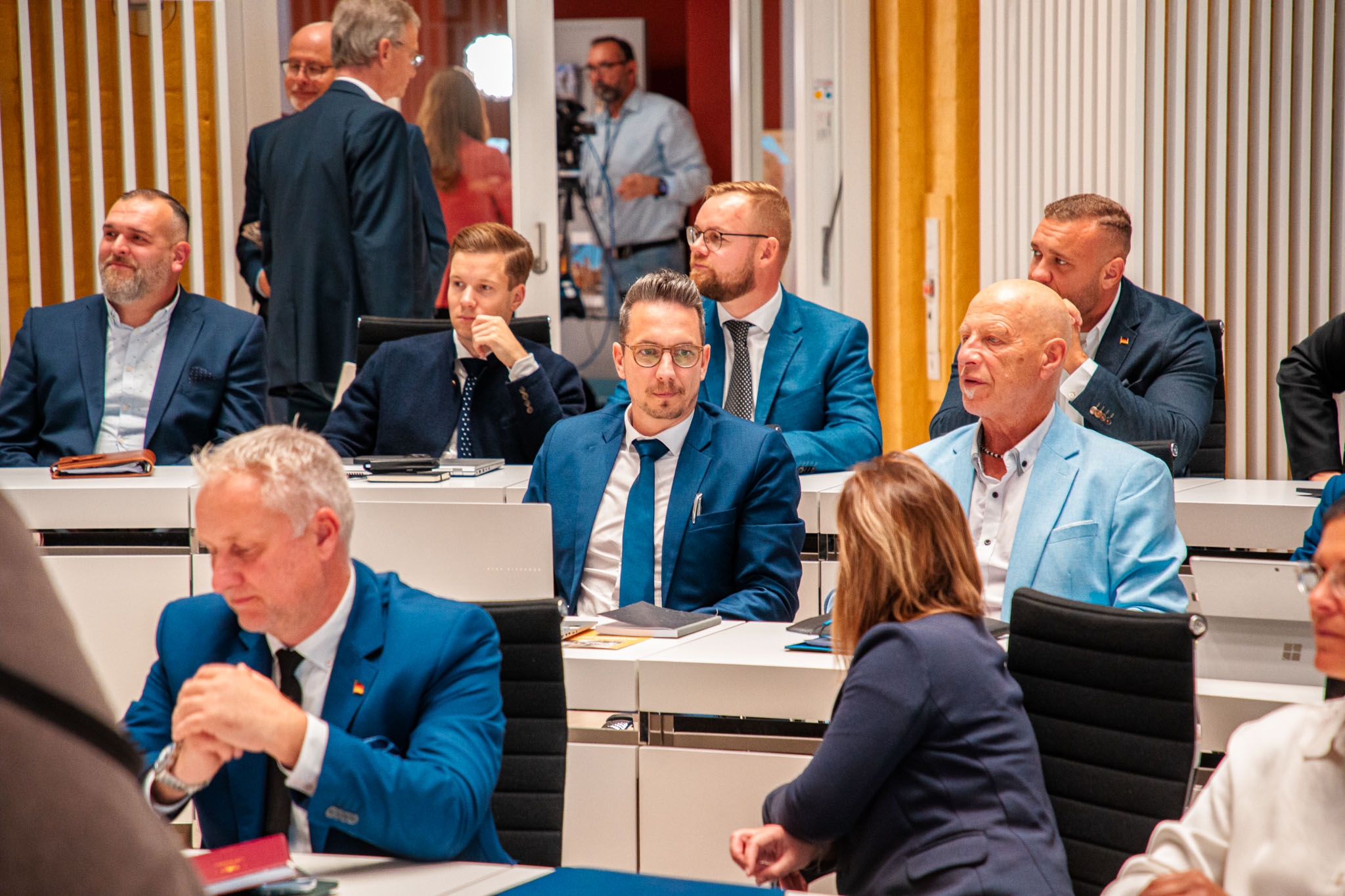 Landtag Konstituierung Frank Mueller Plenarsaal